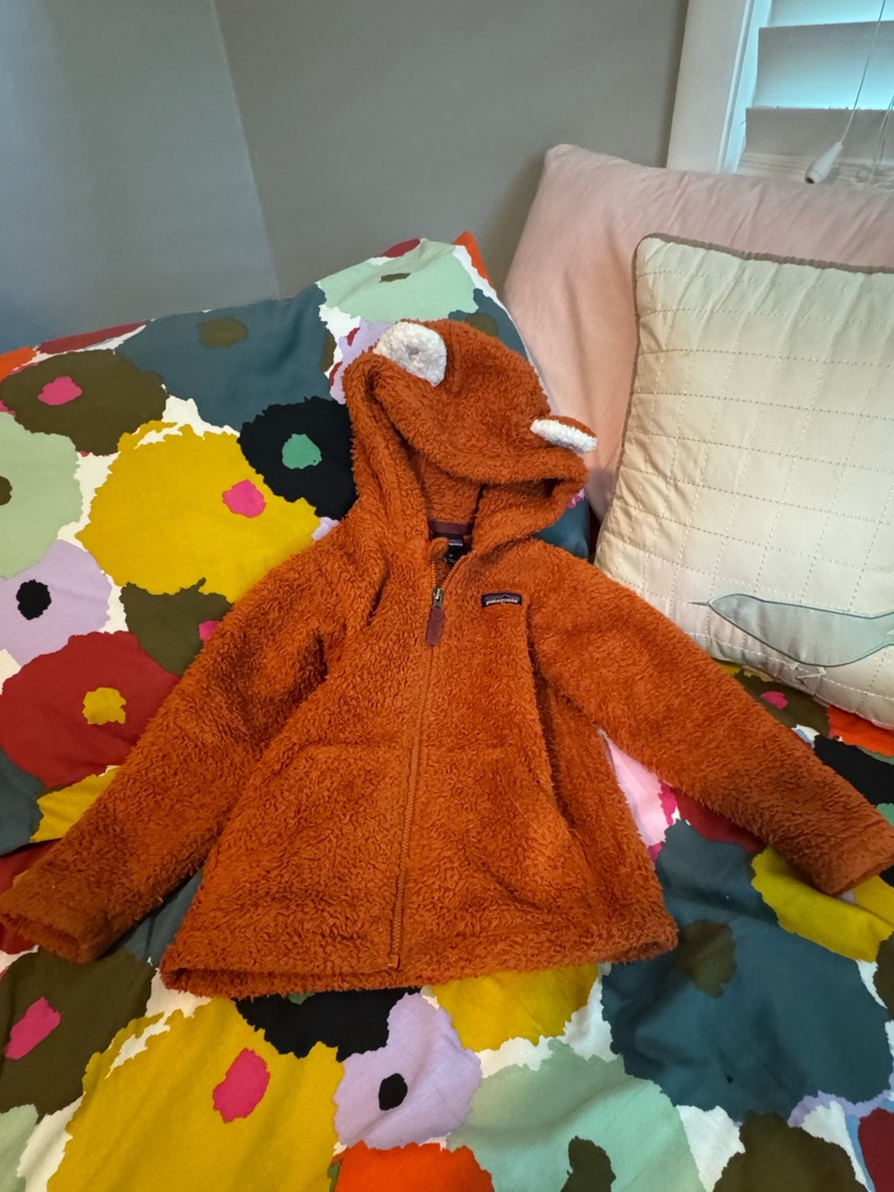 Patagonia Furry Friends Hoody jacket with ears, 3T